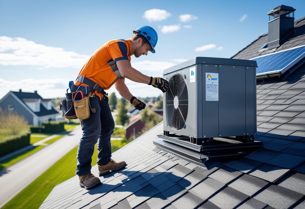 Hvordan en tagdækker i Skanderborg kan optimere din varmepumpeinstallation